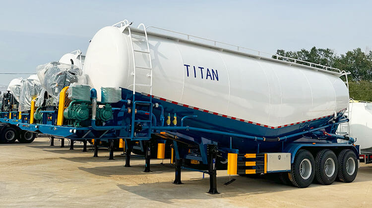 Cement Bulker Pirce | Bulk Cement Semi Trailer for Sale in Congo
