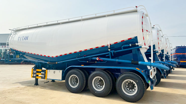 Cement Bulker Pirce | Bulk Cement Semi Trailer for Sale in Congo