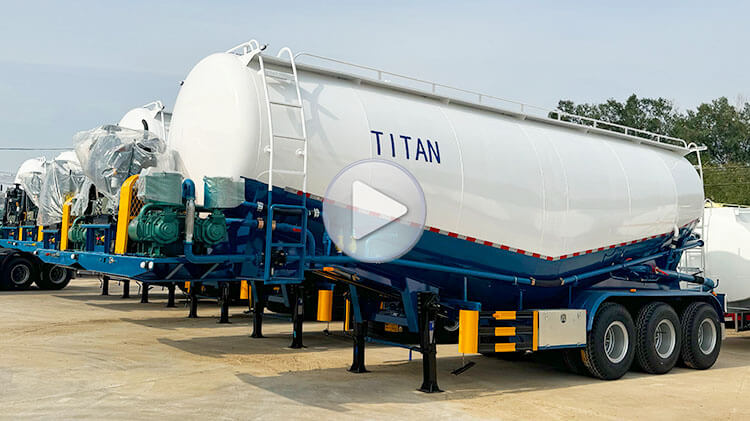 Cement Bulker Pirce | Bulk Cement Semi Trailer for Sale in Congo