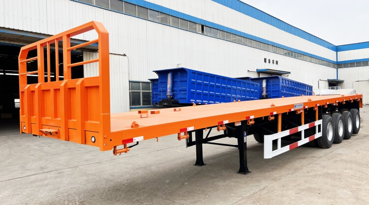 40 Ft Flatbed Trailer for Sale Near Me in Congo Banana | 40 Foot Flatbed Trailer for Sale