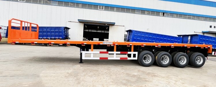40 Ft Flatbed Trailer for Sale Near Me in Congo Banana | 40 Foot Flatbed Trailer for Sale