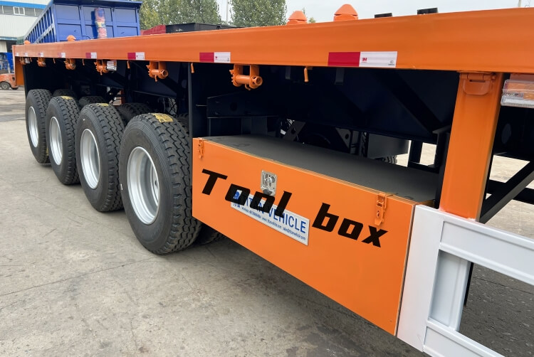 40 Ft Flatbed Trailer for Sale Near Me in Congo Banana | 40 Foot Flatbed Trailer for Sale
