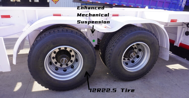 12m Gooseneck Skeletal Container Trailer for Sale in Congo Kinshasa