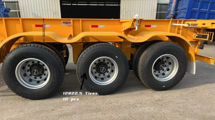 3 Axle Intermodal Chassis | Container Chassis Price in Congo