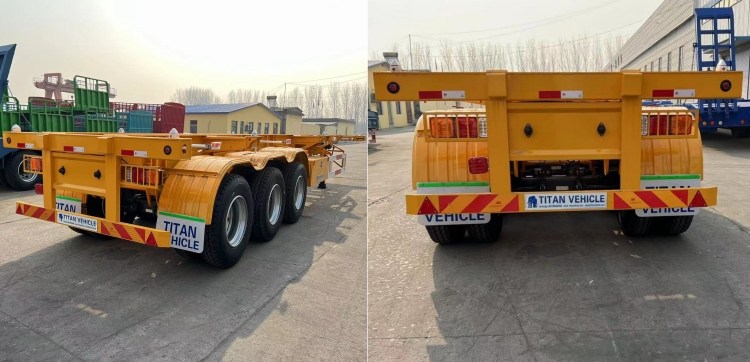 3 Axle Intermodal Chassis | Container Chassis Price in Congo
