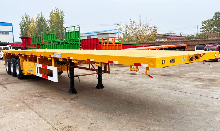 40 Ft Flatbed Trailer Sizes | 40 Feet Flatbed Semi Trailer