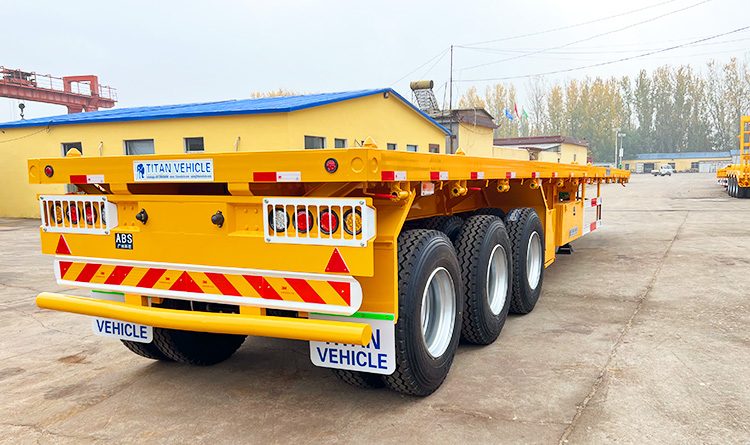 40 Ft Flatbed Trailer Sizes | 40 Feet Flatbed Semi Trailer