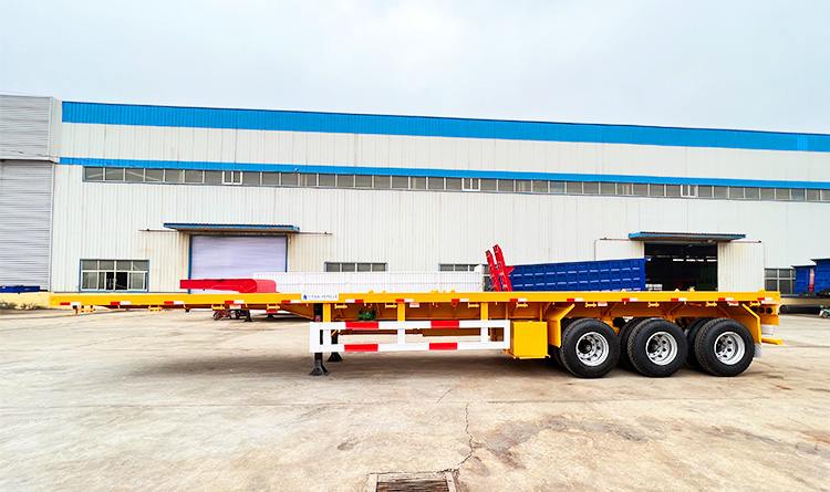 40 Ft Flatbed Trailer Sizes | 40 Feet Flatbed Semi Trailer