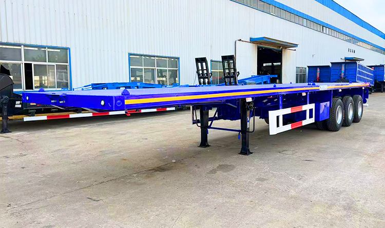 3 Axle Flatbed Trailer | Flat Bed Trailer for Sale in Brazzaville Congo