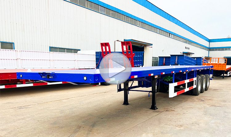 Semi Truck Flatbed Trailer | Flatbed Truck Trailer for Sale in Matadi Congo
