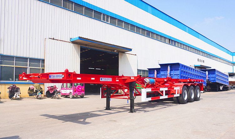 Skeletal Semi Trailer | Skeletal Trailer for Sale in Brazzaville Congo