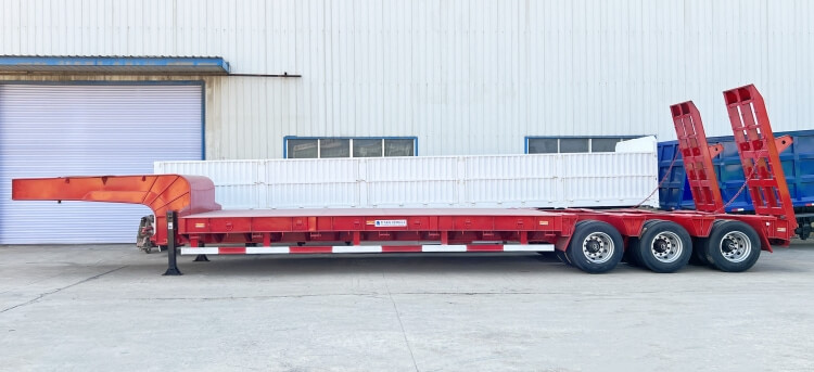 3 Line 6 Axle Lowbed Trailer | Low Bed Truck for Sale in Congo