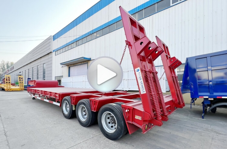 3 Line 6 Axle Lowbed Trailer | Low Bed Truck for Sale in Congo
