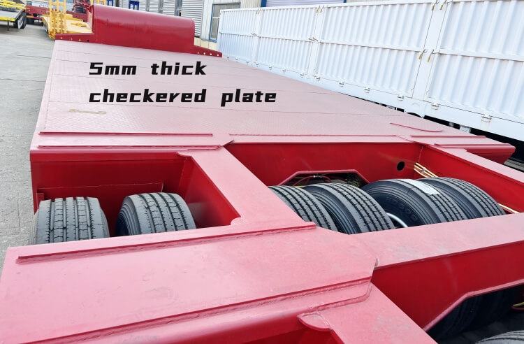3 Line 6 Axle Lowbed Trailer | Low Bed Truck for Sale in Congo