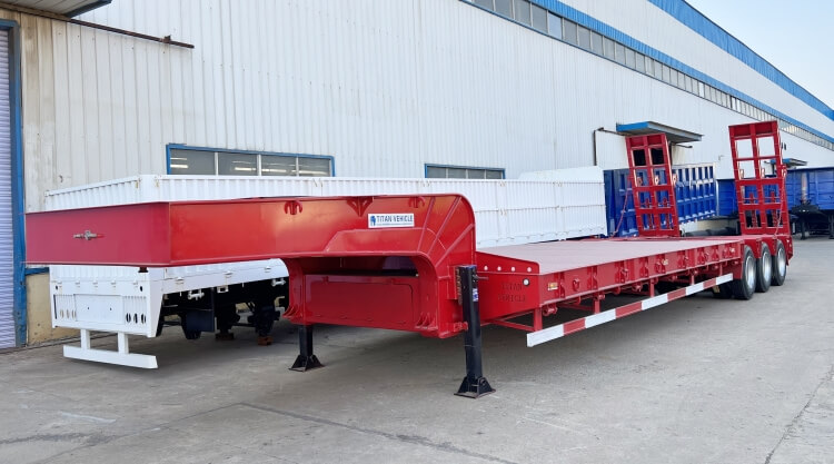 3 Line 6 Axle Lowbed Trailer | Low Bed Truck for Sale in Congo