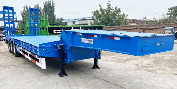 3 Axle Low Bed Trailer | Low Loader Trailer for Sale in Congo
