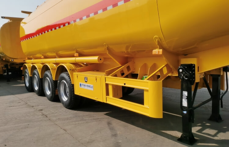 45000 Liters Fuel Tanker Trailers for Sale in Congo | Fuel Tanker Prices