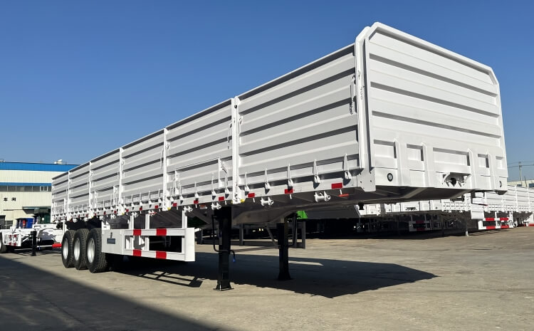 40/50/60ton Side Wall Trailer | Cargo Semi Trailer for Sale in Congo
