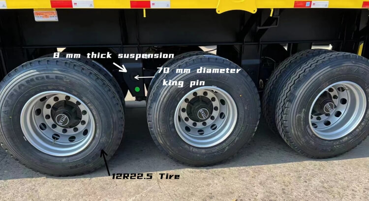 3 Axle Sideboard Trailer | Side Wall Trailer for Sale in Congo