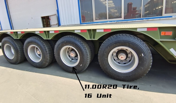 Lowboy Gooseneck Trailer for Sale in Congo | 60 Ton Lowboy Trailer for Sale