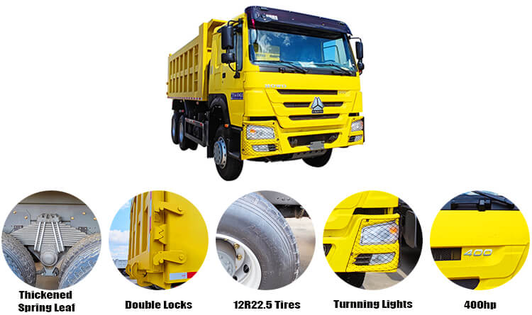 Sinotruk Howo 6x4 Dump Truck Price in Brazzaville Congo