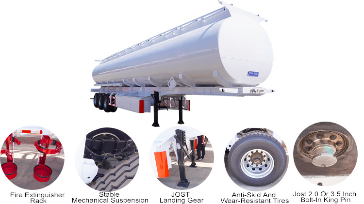 Semi Tanker Trailer for Sale | Diesel Fuel Trailer for Sale in Dr Congo