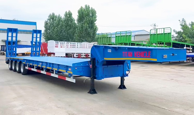 100 Ton Lowbed Trailer | 100 Ton Low Bed Trailer for Sale in Congo