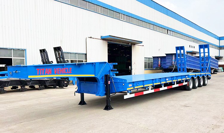 100 Ton Lowbed Trailer | 100 Ton Low Bed Trailer for Sale in Congo