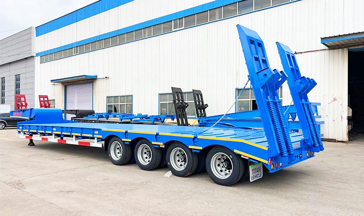 100 Ton Lowbed Trailer | 100 Ton Low Bed Trailer for Sale in Congo