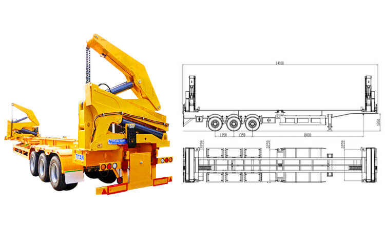 Container Side Lifter for Sale | Container Side Lifter Trailer for Sale in Congo