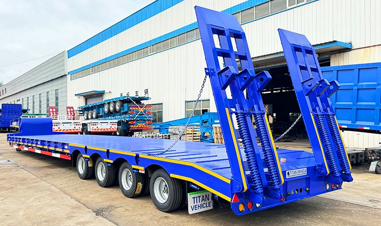 3 Axle Semi Lowbed Trailer for Sale in Congo