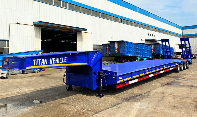 3 Axle Semi Lowbed Trailer for Sale in Congo
