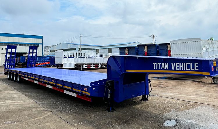3 Axle Semi Lowbed Trailer for Sale in Congo
