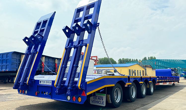 3 Axle Semi Lowbed Trailer for Sale in Congo