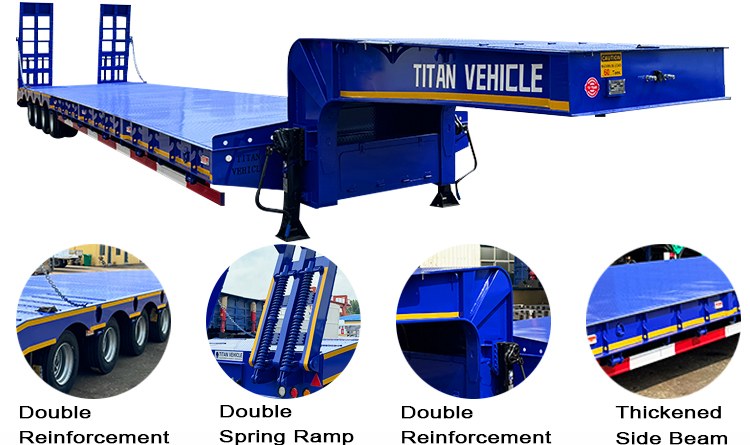 3 Axle Semi Lowbed Trailer for Sale in Congo