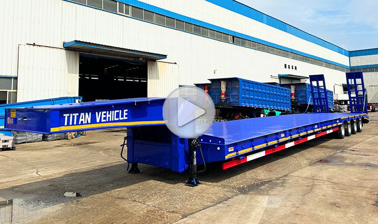 3 Axle Semi Lowbed Trailer for Sale in Congo