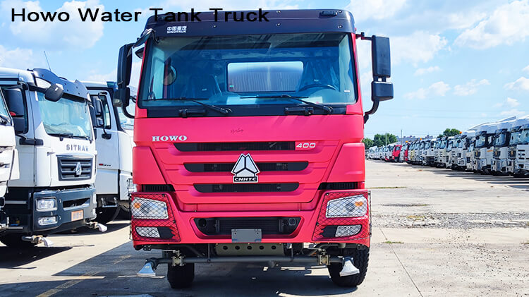 400 Hp 6x4 Howo Water Truck for Sale in Kinshasa Congo