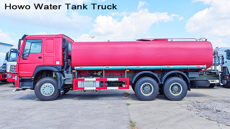 400 Hp 6x4 Howo Water Truck for Sale in Kinshasa Congo