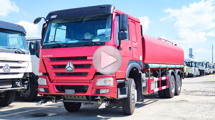 400 Hp 6x4 Howo Water Truck for Sale in Kinshasa Congo
