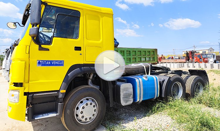 Howo 2020 Used Tractor Trailers for Sale in Congo
