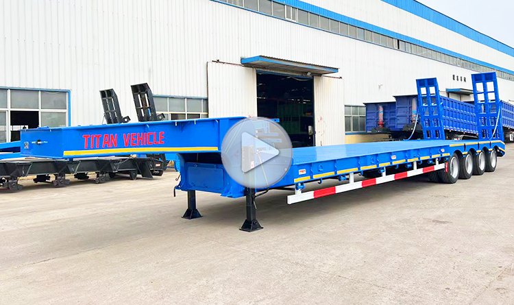 100 Ton Lowbed Trailer | 100 Ton Low Bed Trailers for Sale in Congo