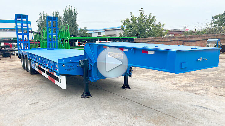 3 Axle Low Loader for Sale | Low Loader Trailer for Sale in Dr Congo