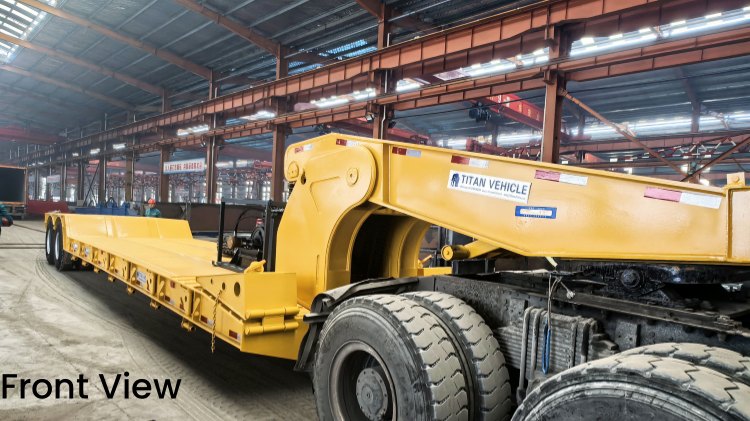2 Axle 60 Tons Detachable Trailers in Congo