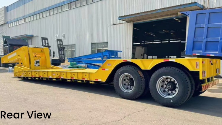 Removable Gooseneck Lowboy Trailer in Congo