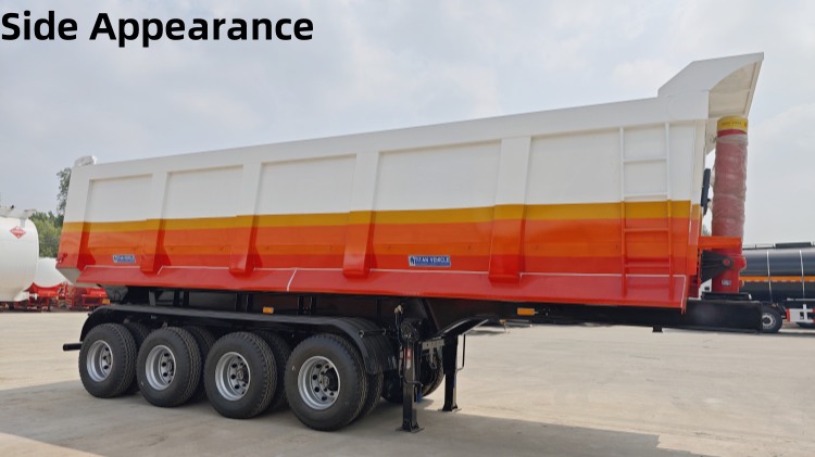 Cheap Hydraulic Dump Trailer for Tractor in Congo