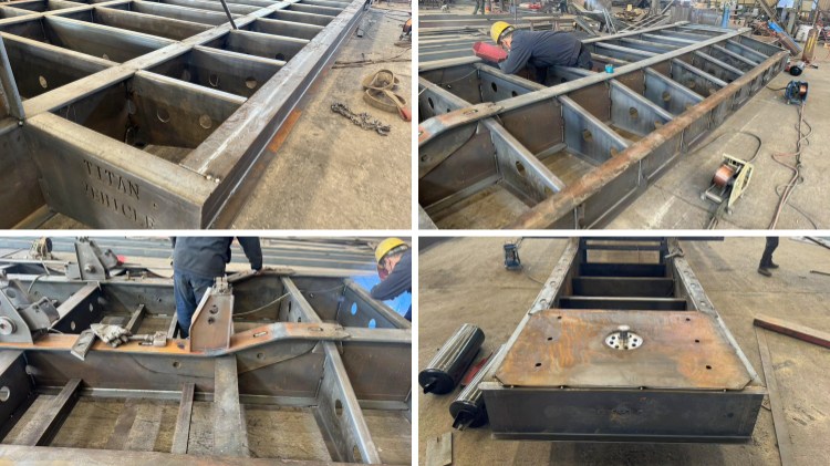 Semi 40Ft Low Bed Trailer Price in Congo