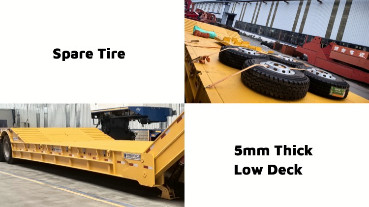 100 Tons Folding Neck Lowboy for Sale in Congo