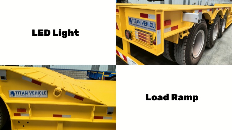 100 Tons Folding Neck Lowboy for Sale in Congo