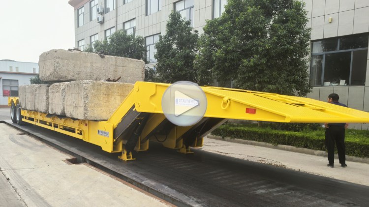 Folding Gooseneck Trailer for Sale in Congo
