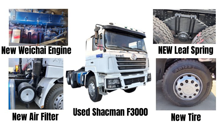 2023 Used Shacman Tractor Truck for Sale in Congo